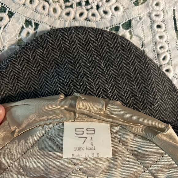 Heythrop Vintage Cap, made in England, size 7 1/4 - Picture 7 of 8